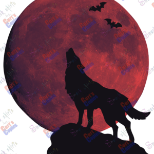 Blood Moon Wolf